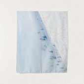 山凍っていの中の木々 タペストリー (正面)