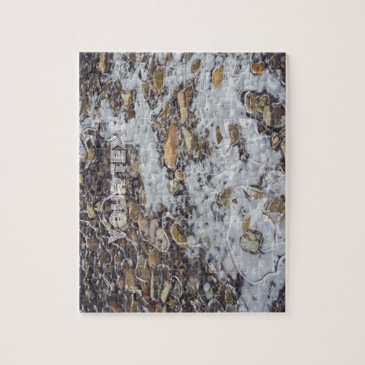 山凍ってい流 ジグソーパズル (縦)