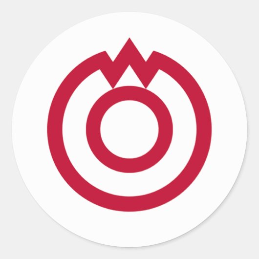 山口県 ラウンドシール (正面)