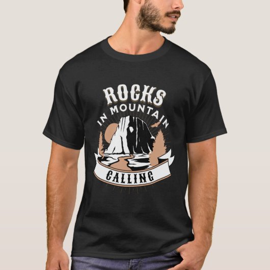 山呼ぶ岩 Tシャツ (正面)