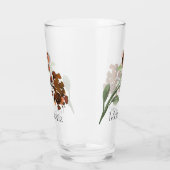 山咲き | テラコッタオレンジボヘミアンカスタム タンブラーグラス (左)