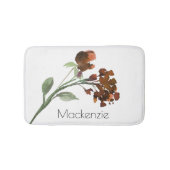 山咲き | テラコッタオレンジボヘミアンカスタム バスマット (正面)