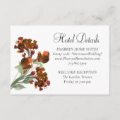 山咲き | テラコッタオレンジボヘミアン詳細 エンクロージャーカード (正面)