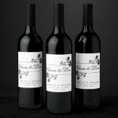 山咲き | パープルボヘミアン応援トゥラブ ワインラベル