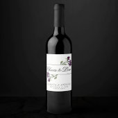 山咲き | パープルボヘミアン応援トゥラブ ワインラベル