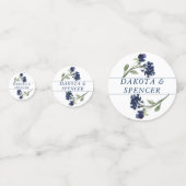 山咲き |ブルークラシックボヘミアン庭園の結婚式 コンフェッティ (正面)