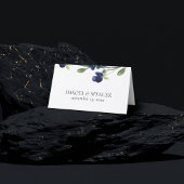 山咲き |青クラシックいボヘミアンガーデンの花 プレイスカード