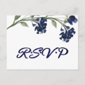 山咲き | Blue クラシック Bohemian Entreeの反応 インビテーションポストカード (正面)