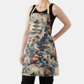 山地に眠る穏やかな塔 エプロン (インサイチュ)