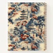 山地に眠る穏やかな塔 ノートブック (裏面)