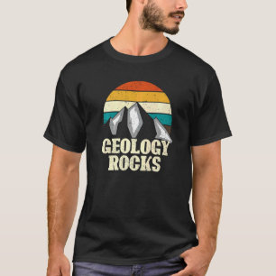 山地学岩古生物学地質学研究所 Tシャツ