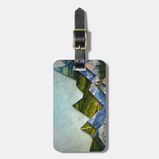 山地 ラゲッジタグ (正面縦)