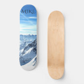 山場面スケートボード、カスタムな名前 スケートボード (正面)