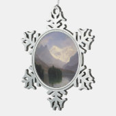 山場面 スノーフレークピューターオーナメント (右)