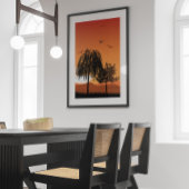 山壁画山画 キャンバスプリント