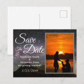 山夜 Save The Date 案内ポストカード (正面/裏面)