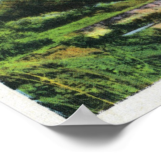 山威厳のあると天使の上陸の見解 ポスター (角)