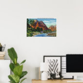 山威厳のあると天使の上陸の見解 ポスター (ホームオフィス)