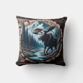 山威厳のあるの風景でムースバイストリーム クッション (正面)