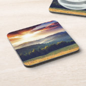 山威厳のあるの風景4 コースター (左側)