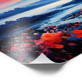 山威厳のあるフジアットサンセット フォトプリント            (角)