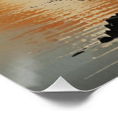 山威厳のある富士ランドスケープウォールアート ポスター (コーナー)