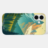 山威厳のある峰 Case-Mate iPhoneケース (裏面 (横))