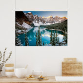 山威厳のある景ポスター ポスター (キッチン)