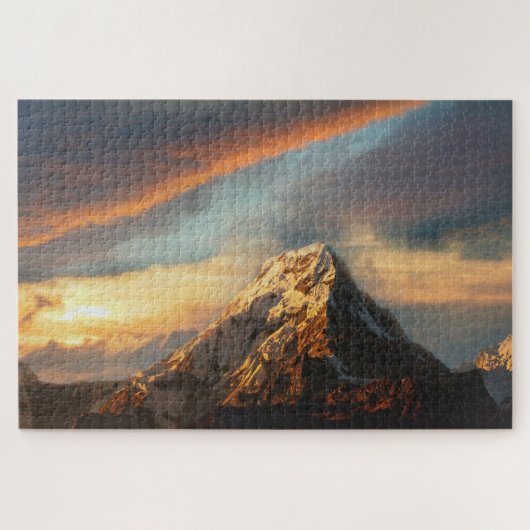 山威厳のある ジグソーパズル (横)