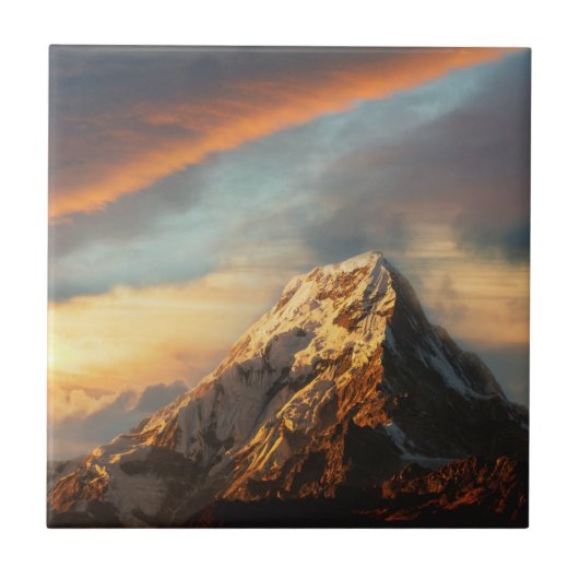 山威厳のある タイル (正面)