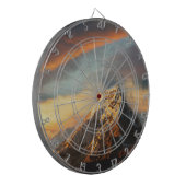 山威厳のある ダーツボード (正面左)