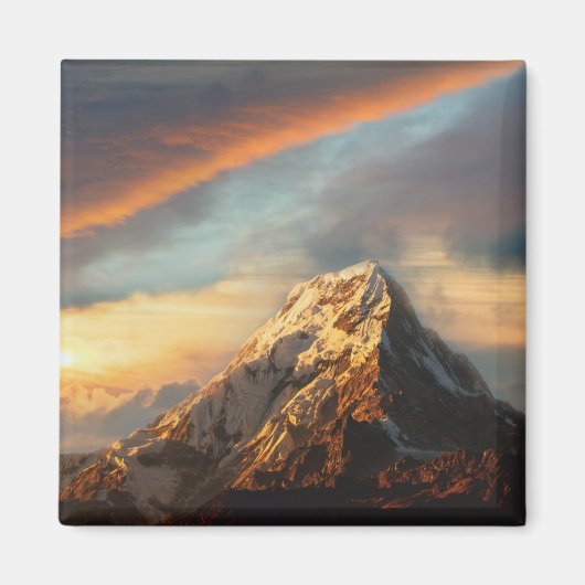 山威厳のある マグネット (正面)