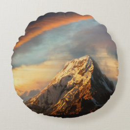 山威厳のある ラウンドクッション