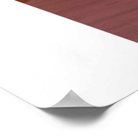 山富士の一望 ポスター (角)