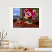 山富士の一望 ポスター (キッチン)