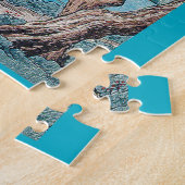 山富士の山中湖プリントby H.Takahashi ジグソーパズル (側面)