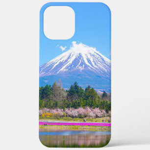 山富士の木と花 iPhone 12 PRO MAX ケース
