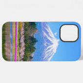 山富士の木と花 iPhoneケース (裏面横)