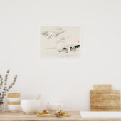 山富士の見解(1844年~1895年) ポスター (キッチン)