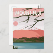 山富士ジャパンヴィンテージ ポストカード (正面/裏面)