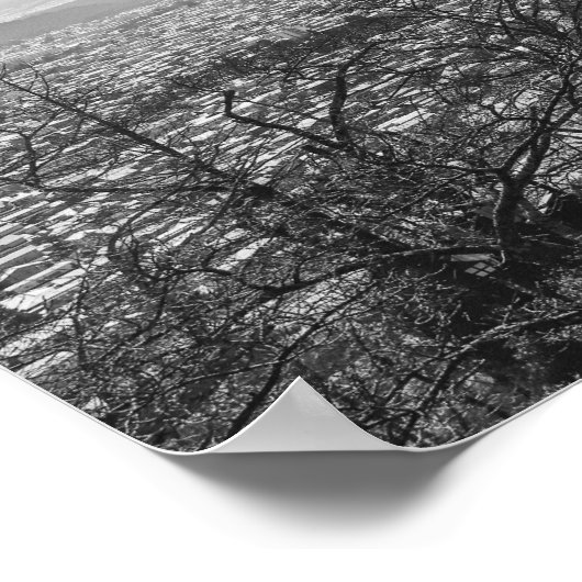 山富士ジャパン風景景観 ポスター (角)