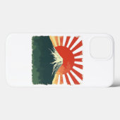 山富士レトロ日本電話ケース – Rising Sun Case-Mate iPhoneケース (裏面 (横))