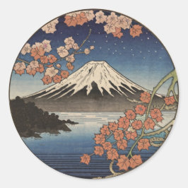 山富士富士富士山 ラウンドシール