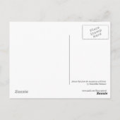 山富士山の冬見？（北斎） ポストカード (裏面)