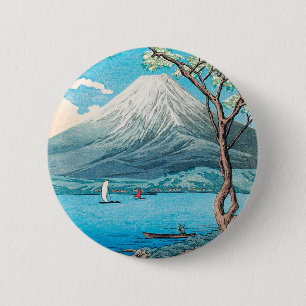 山富士山中湖高橋弘明著 缶バッジ