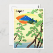 山富士日本ヴィンテージ旅行 ポストカード (正面/裏面)