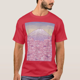 山富士桜さくらんぼの花 Tシャツ