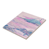 山富士浮世絵日本のヴィンテージアート タイル (側面)