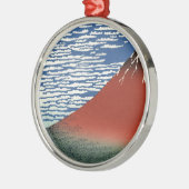 山富士火山絵画日本 メタルオーナメント (左)