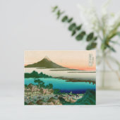 山富士36景、北斎素晴らしヴィンテージ ポストカード (スタンド正面)